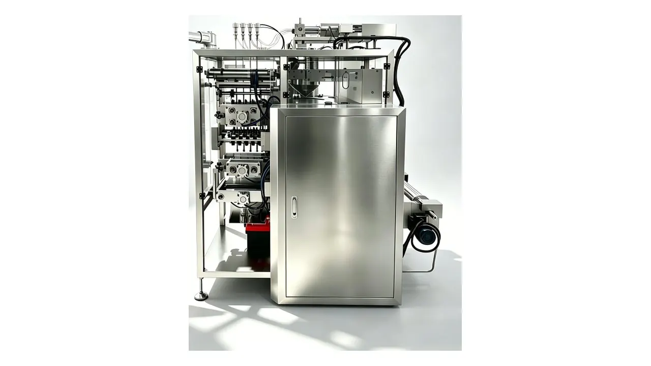 LV-400Y four-side seal sauce sachet packing machine
